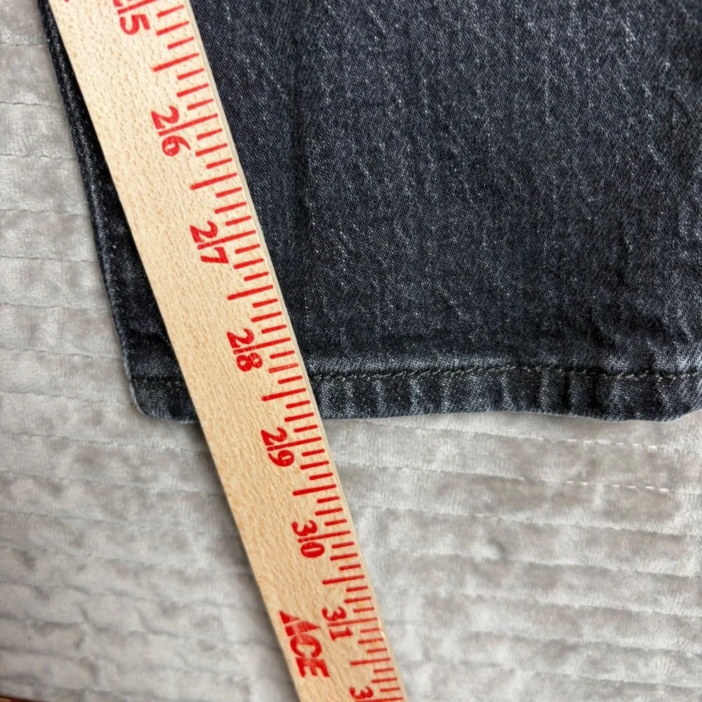 Levis 501‎ Skinny Jeans Mens 29x30 Faded Black Denim 29502-0248